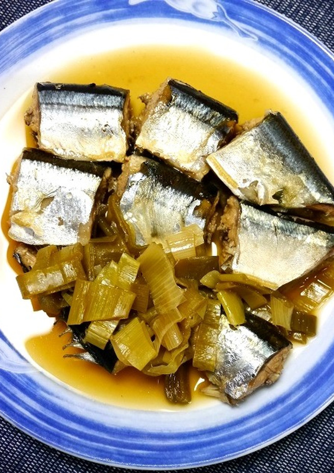 簡単！骨ごと秋刀魚の煮付け-レシピのメイン写真
