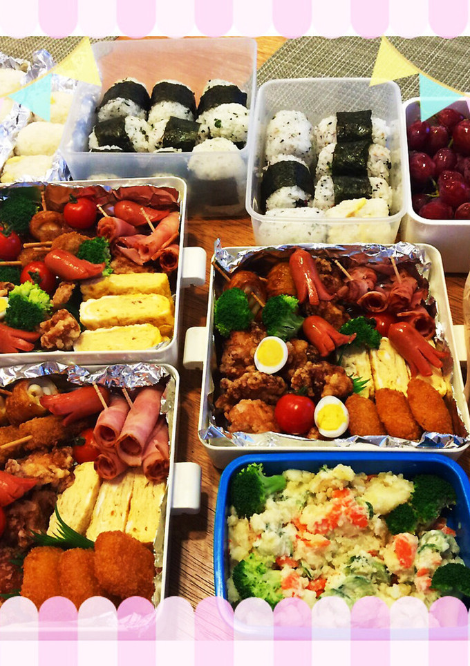 ＊簡単時短手作り＊運動会お弁当2015-レシピのメイン写真