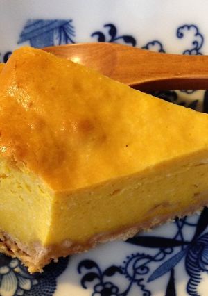 かぼちゃと水切りヨーグルトのチーズケーキ-レシピのメイン写真
