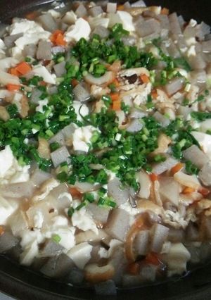 具沢山いり豆腐-レシピのメイン写真