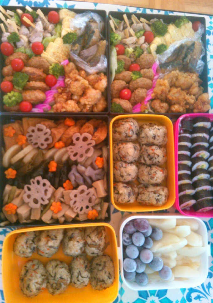 2015.10.4　小学校、運動会弁当-レシピのメイン写真