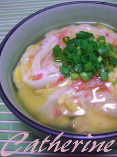 和風♪ あんかけカニカマ玉丼-レシピのメイン写真