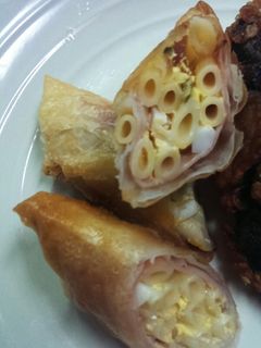 マカロニサラダで春巻き♪リメイク-レシピのメイン写真