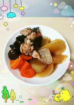 鶏肉と大根の煮物-レシピのメイン写真
