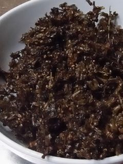 紫蘇の実の佃煮!!おにぎりに!-レシピのメイン写真