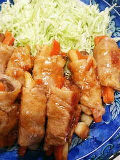 エリンギの豚肉巻き・ヨシダグルメのたれ味-レシピのメイン写真