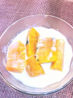 ✳かぼちゃの甘いミルク煮✳-レシピのメイン写真