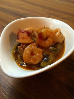 エビとイカのまろやかトマト煮込み♪-レシピのメイン写真
