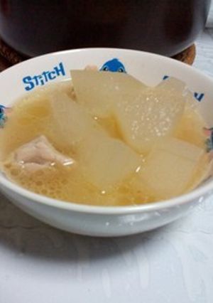 鍋だけで簡単ヘルシー冬瓜おかずスープ-レシピのメイン写真