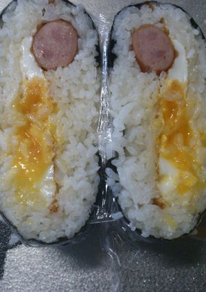 旦那のランチのオニギラズ☆-レシピのメイン写真