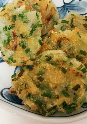 ニラとじゃがいものお焼き-レシピのメイン写真
