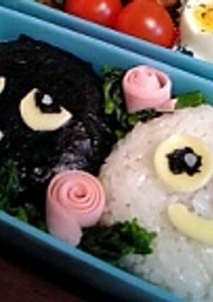 ●ガチャピン×ムックのおべんとう○-レシピのメイン写真