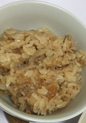 ツナの炊き込みご飯-レシピのメイン写真