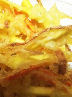 自家製天ぷら粉で!☆野菜のかき揚げ☆-レシピのメイン写真
