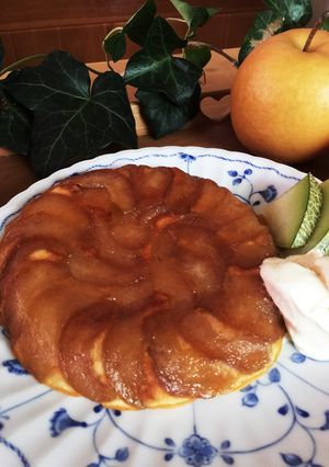簡単炊飯器でタルトタタン風ケーキ-レシピのメイン写真