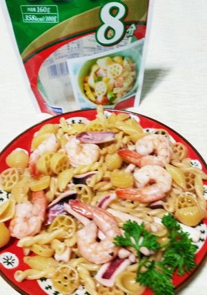 ペスカトーレ風ワンポットパスタ-レシピのメイン写真