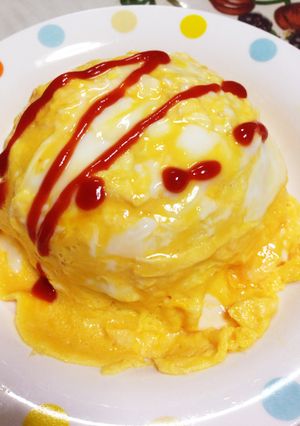 余ったご飯で簡単オムライス-レシピのメイン写真