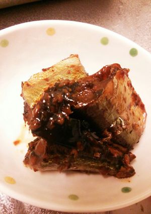 秋刀魚の黒糖梅酒煮-レシピのメイン写真