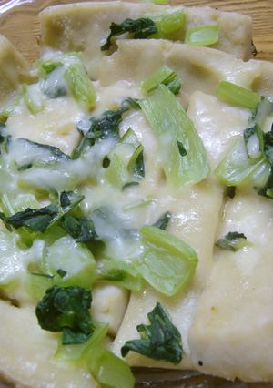 材料３つ　簡単高野豆腐でピザ-レシピのメイン写真