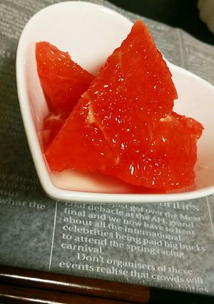 日持ち抜群✿グレープフルーツ蜂蜜漬け-レシピのメイン写真