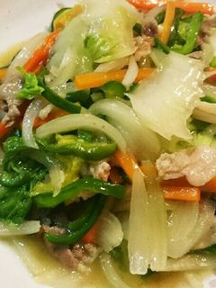 いつもの中華風野菜炒め-レシピのメイン写真