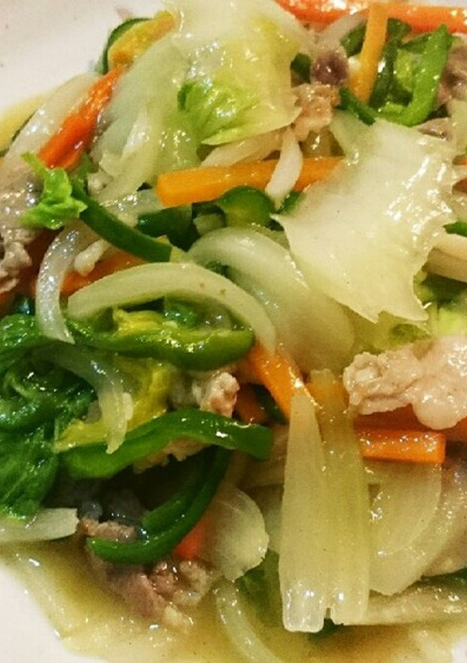 いつもの中華風野菜炒め-レシピのメイン写真