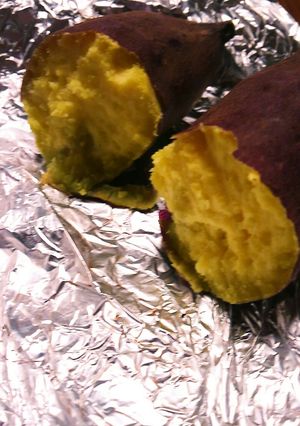 ねっとり焼き芋　魚焼きグリルで☆-レシピのメイン写真