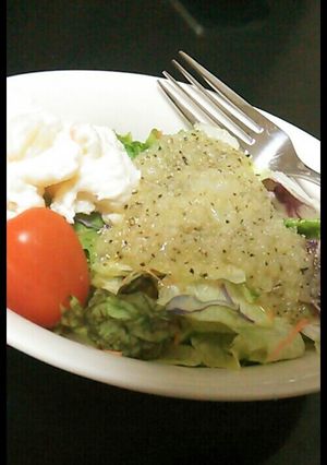 簡単玉ねぎドレッシング( ¨̮ )-レシピのメイン写真