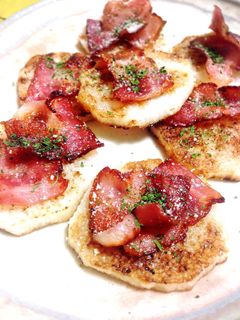 山芋とベーコンの粉チーズ焼き♪-レシピのメイン写真