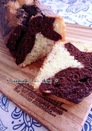☆マーブルパウンドケーキ☆-レシピのメイン写真