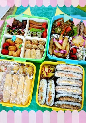 運動会お弁当 2015-レシピのメイン写真