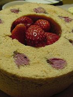 ふんわり★桜シフォンケーキ-レシピのメイン写真