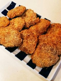 簡単！なのにご馳走✨揚げない豚こまカツ by 白いエプロンのクマ