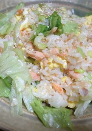 鮭たまご炒飯-レシピのメイン写真