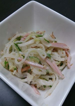 簡単＊美味しい 和風大根サラダ-レシピのメイン写真