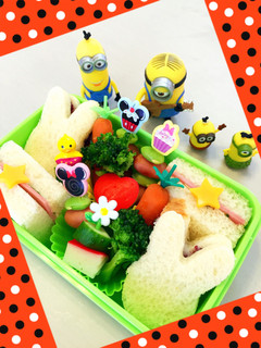 簡単 可愛いパン弁当☆-レシピのメイン写真