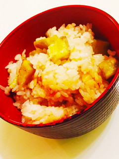 ひと手間加えて☆簡単さつまいもご飯♪-レシピのメイン写真