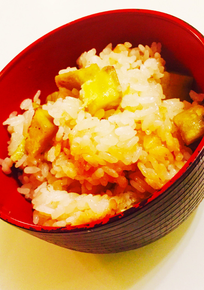 ひと手間加えて☆簡単さつまいもご飯♪-レシピのメイン写真