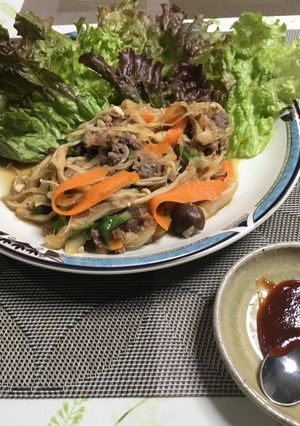 簡単! 野菜たっぷりプルコギ-レシピのメイン写真