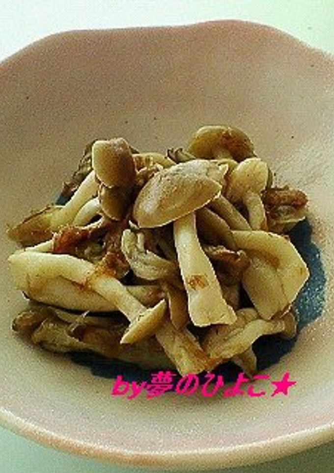 チョー簡単！舞茸＆ブナシメジのおかか和え-レシピのメイン写真