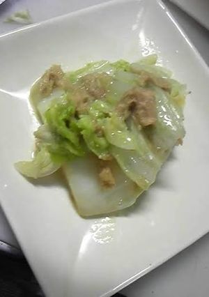 白菜とシーチキンのバター蒸-レシピのメイン写真