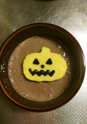 ババロリアで作る ハロウィンかぼちゃ-レシピのメイン写真