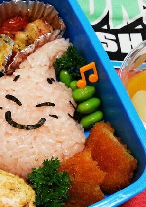 キャラ弁～魔神ブウ-レシピのメイン写真