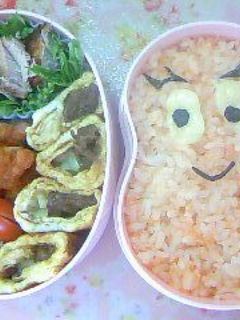 バーバパパ*キャラ弁-レシピのメイン写真