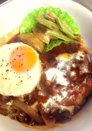 簡単！ふんわり煮込みハンバーグ-レシピのメイン写真