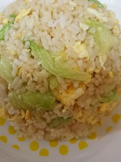 レタスチャーハン-レシピのメイン写真