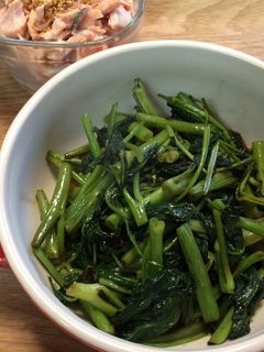 空芯菜の簡単中華炒め-レシピのメイン写真