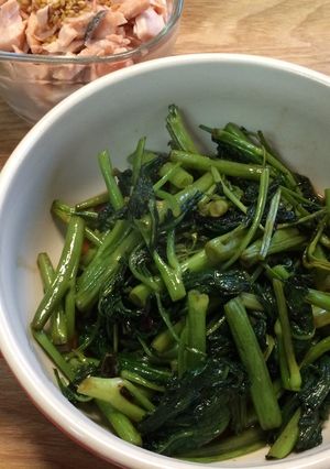 空芯菜の簡単中華炒め-レシピのメイン写真