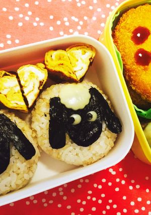 簡単！キャラ弁！ひつじのショーン♡羊-レシピのメイン写真