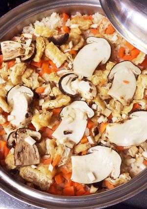 子どもも好きな甘め！松茸ご飯-レシピのメイン写真